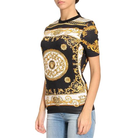 tops versace|Versace tops for women.